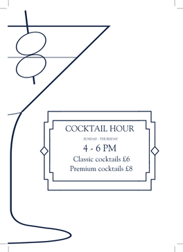 5-7Pm All Cocktails