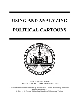 Using and Analyzing Political Cartoons