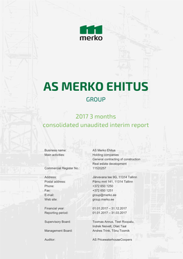 Interim Report