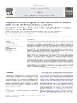 Compositionally Stratified Lithosphere and Carbonatite Metasomatism