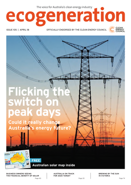 Flicking the Switch on Peak Days Could It Really Change Australia’S Energy Future?