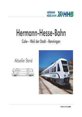 Hermann-Hesse-Bahn Calw – Weil Der Stadt – Renningen