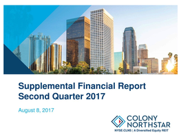 Exhibit 99.2 2017 Q2 Supplement