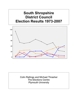 South Shropshire 1973-2007