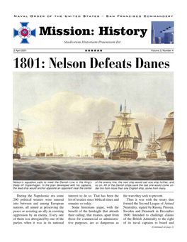 Nelson Defeats Danes