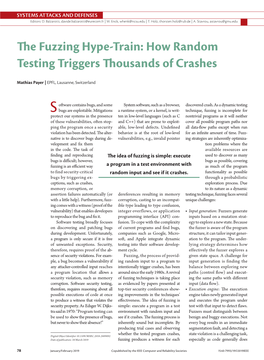 The Fuzzing Hype-Train: How Random Testing Triggers Thousands of Crashes