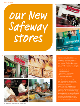 Store Formats a Our New Safeway Stores