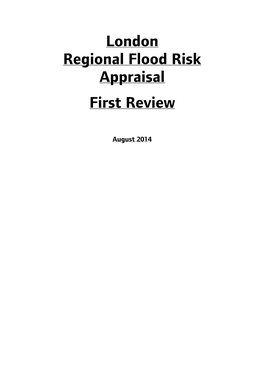 Regional Flood Risk Assessment