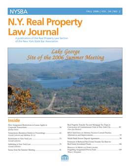 Nysba Fall 2006 | Vol