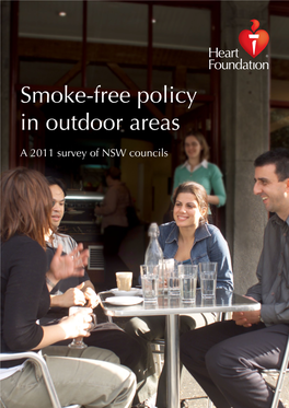 Smoke-Free Policy in Outdoor Areas