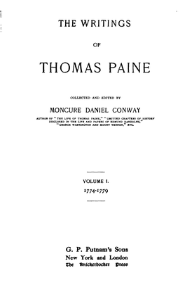 Thomas Paine