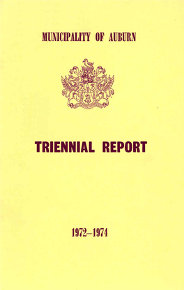 Auburn Triennial Report 1972 to 1974 D