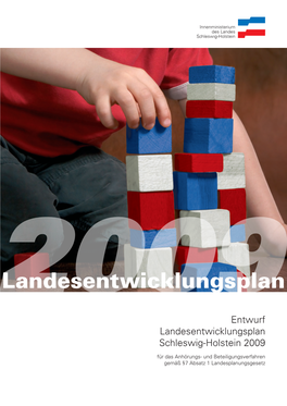 Entwurf Landesentwicklungsplan Schleswig-Holtein 2009