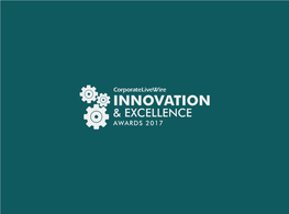 Innovation & Excellence Awards 2017