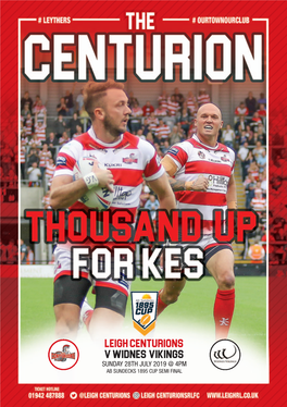 Leigh Centurions V WIDNES VIKINGS