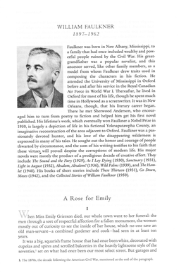 William Faulkner I 89 7-19 62