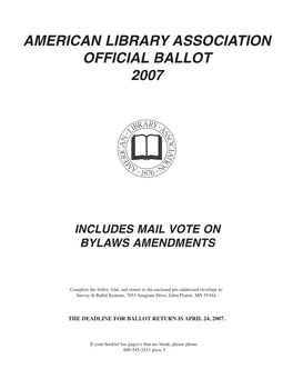 070147 Yballot Alpha