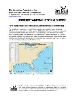 Understanding Storm Surge