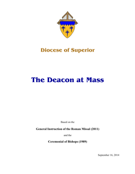 The Deacon at Mass