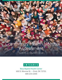 Community Health Needs Assessment GARFIELD COUNTY, 2018