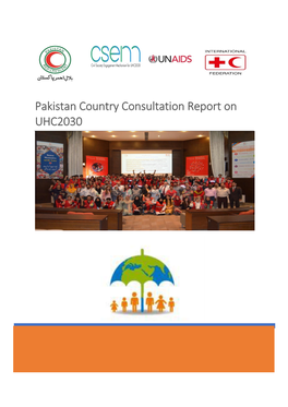 Pakistan Country Consultation Report on UHC2030