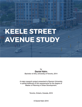 Keele Street Avenue Study