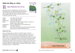 Walk the Way in a Day Walk 32 Upper Ribblesdale from Horton