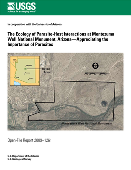 The Ecology of Parasite-Host Interactions at Montezuma Well National Monument, Arizona—Appreciating the Importance of Parasites