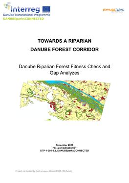 Danube Riparian Forest Corridor Fitness Check and Gap Analyses