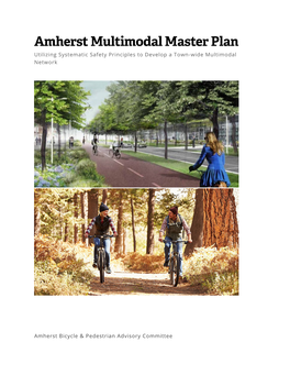 Amherst Multimodal Master Plan Utilizing Systematic Safety Principles to Develop a Town-Wide Multimodal Network