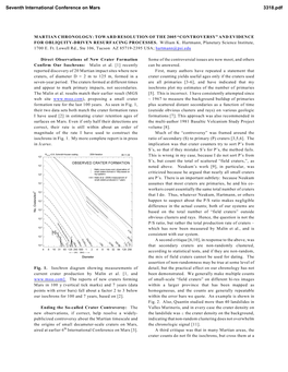 Martian Chronology: Toward Resolution of the 2005 “Controversy” and Evidence for Obliquity-Driven Resurfacing Processes