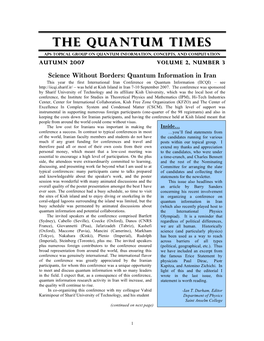 The Quantum Times