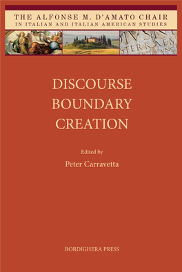 Discourse Boundary Creation