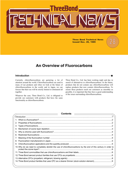 Overview of Fluorocarbons