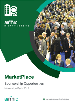 Marketplace Sponsorship Opportunities Information Pack 2017