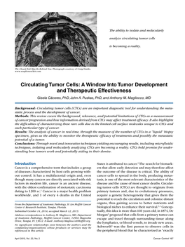 Circulating Tumor Cells