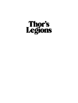 Thor's Legions American Meteorological Society Historical Monograph Series the History of Meteorology: to 1800, by H