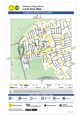 Local Area Map Locations Around This Station