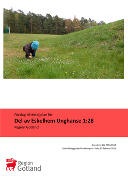 Del Av Eskelhem Unghanse 1:28 Region Gotland