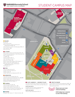 Student Campus Map