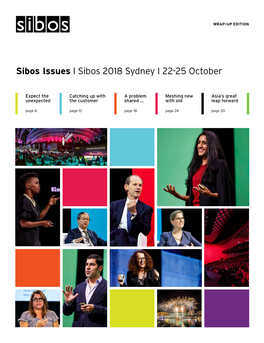 Sibos Issues I Sibos 2018 Sydney I 22-25 October