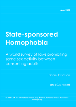 State-Sponsored Homophobia