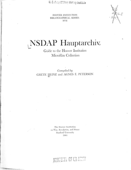 NSDAP Hauptarchiv.Pdf