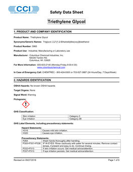 Triethylene Glycol