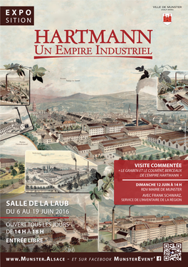 HARTMANN Un Empire Industriel 062016 - Ville De Munster Ville 062016