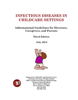 Infectious Disease in Childcare Settings Manual