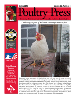 UPC Spring 2016 Poultry Press