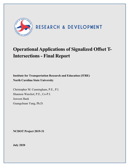 Intersections - Final Report
