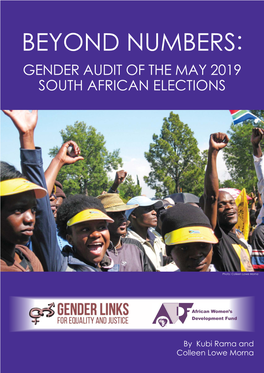 Gender Audit of the May 2019 South African Elections