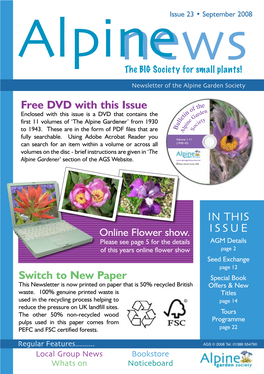 Alpine News, September 2008